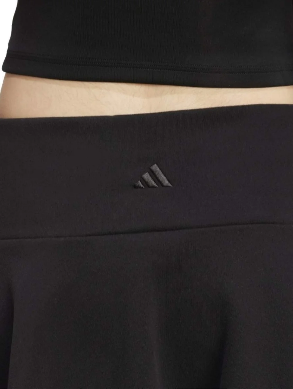 adidas Black Flared Skater Skirt - Picture 5 of 7